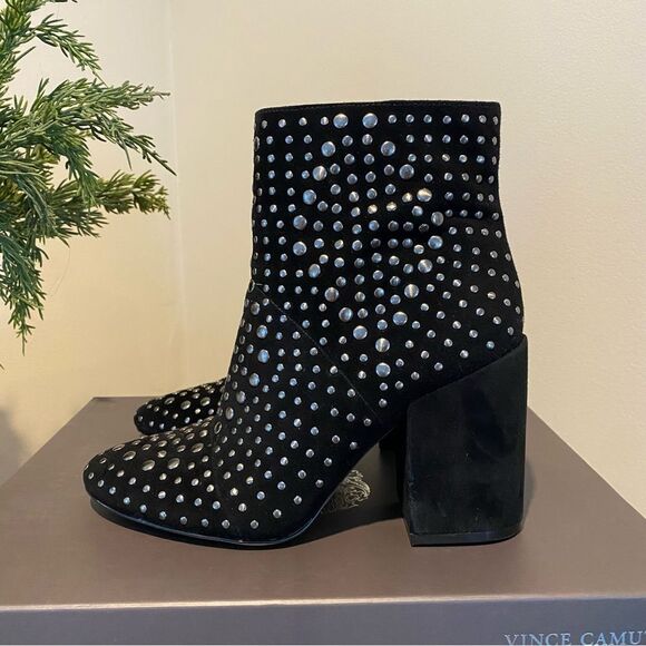 Vince Camuto Drista Studded Booties - Picture 1 of 7
